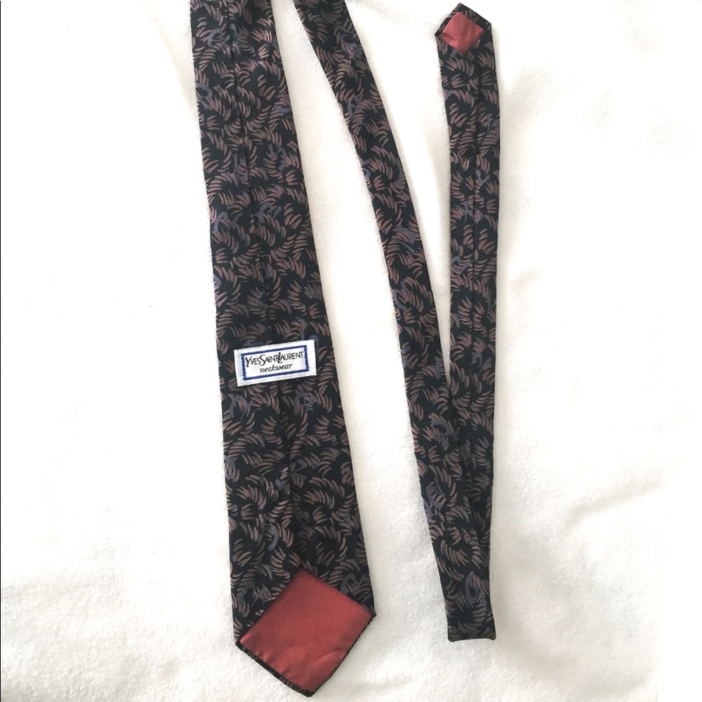 Yves Saint Laurent mens tie
